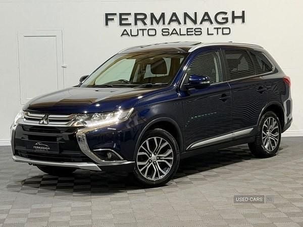 Used Mitsubishi Outlander 2017 Blue SUV