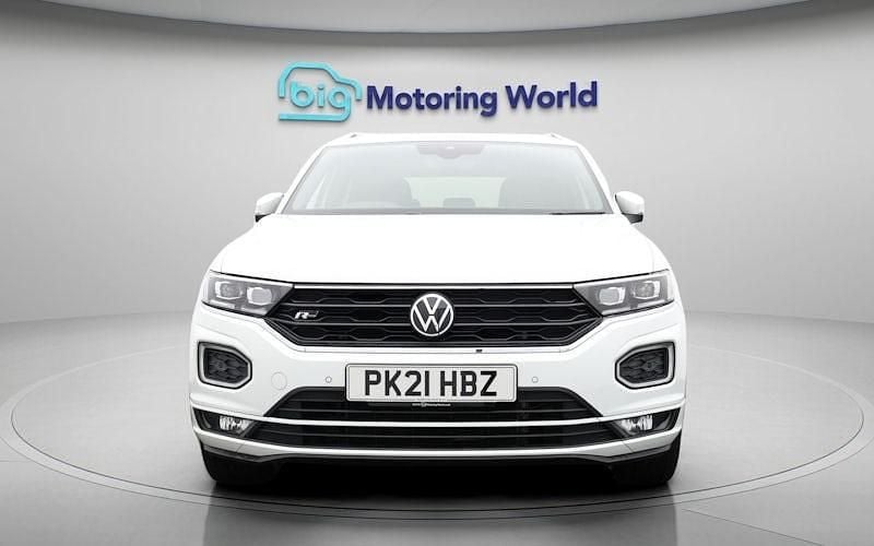 Used VW T-Roc R-line 150 HP (110 kW) 2021 White SUV