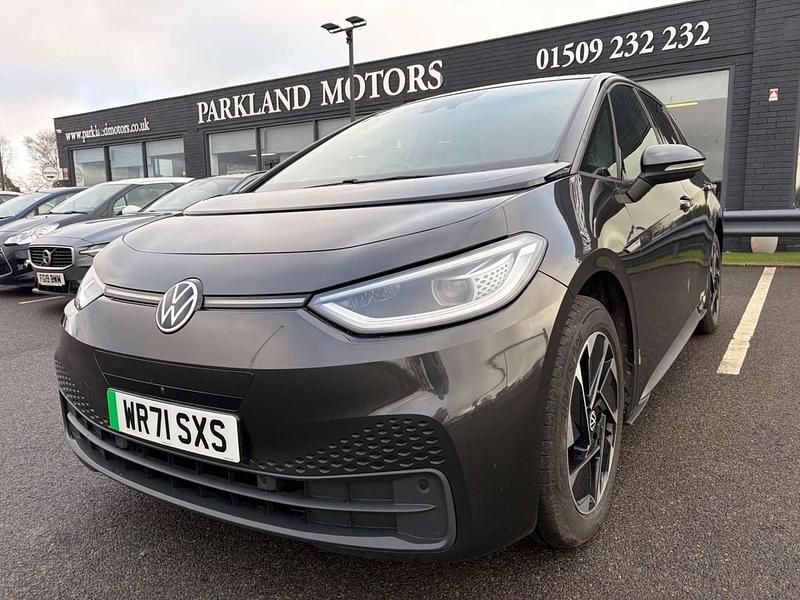 Used VW ID.3 Pro Performance 150 kW (204 HP) 2021 Grey Hatchback