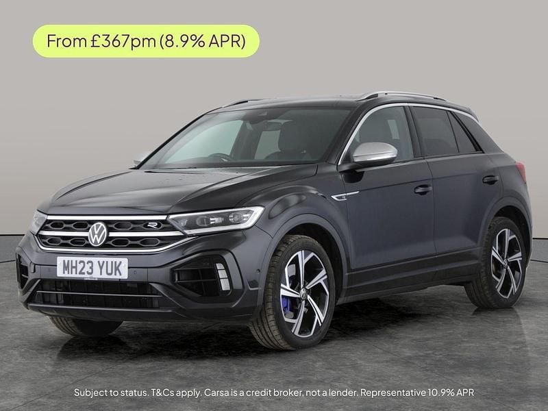Black Used 2023 VW T-Roc R SUV | £27,089 (Fair price) - Image 1/2