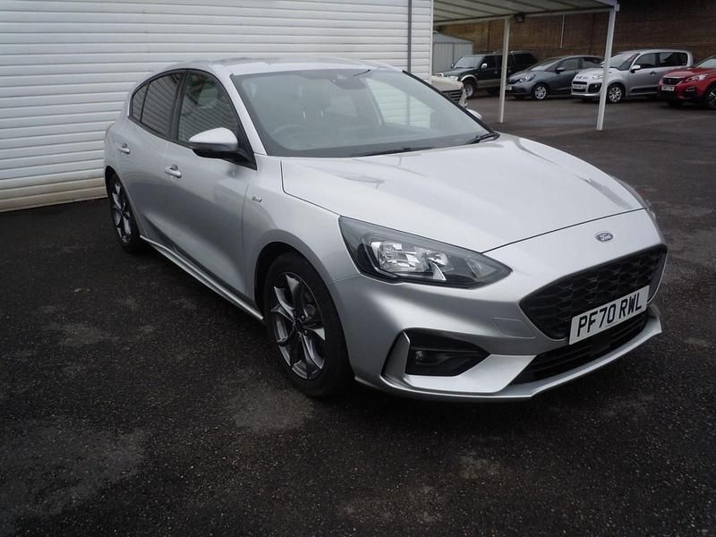 Silver Used 2021 Ford Focus ST-Line Hatchback | £10,900 (Fair price) - Image 1/4