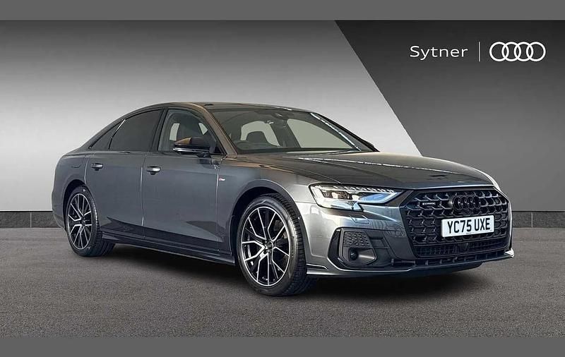 New Audi A8 Black Edition 286 HP (210 kW) 2025 Grey Sedan