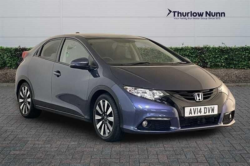 Used Honda Civic SR 142 HP (104 kW) 2014 Blue Hatchback
