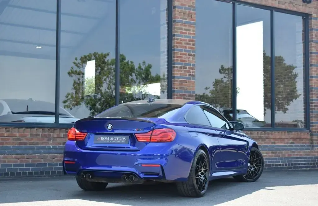 Used BMW M4 Competition Edition 450 HP (330 kW) 2019 Blue Coupe