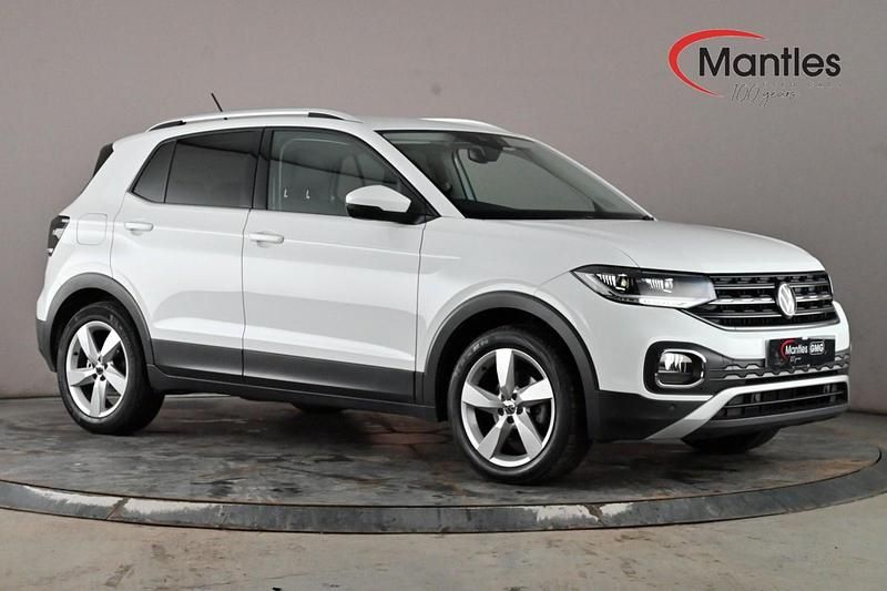Used VW T-Cross SEL 150 HP (110 kW) 2021 White SUV