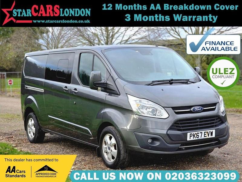 Used Ford Transit Custom Limited 170 HP (125 kW) 2017 Grey Van