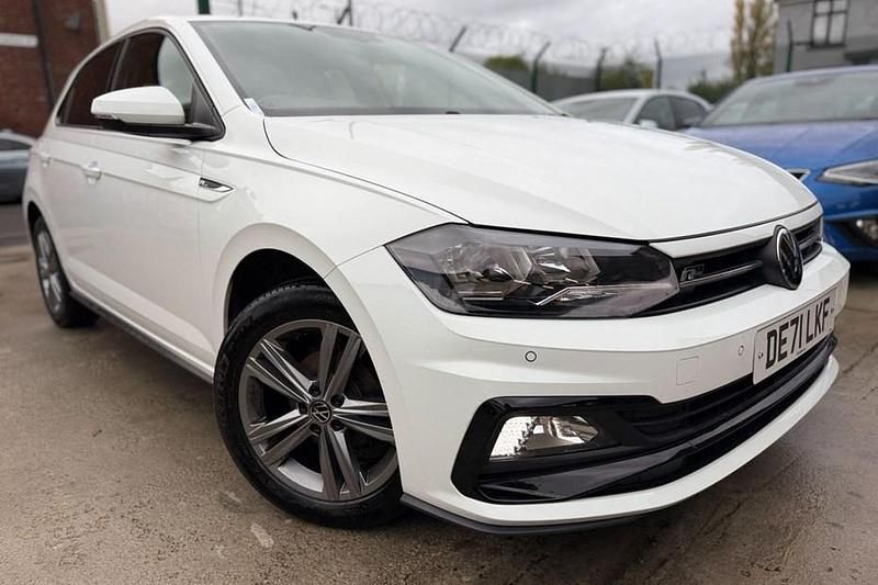 White Used 2021 VW Polo R-line Hatchback | £12,395 (Fair price) - Image 1/1
