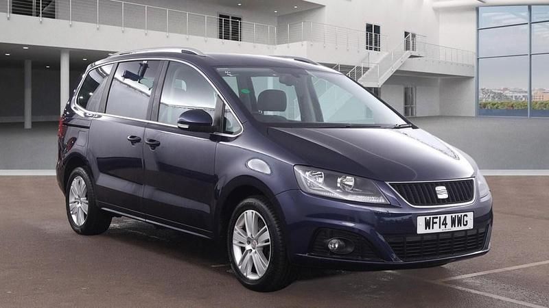 Night blue Used 2014 Seat Alhambra Ecomotive MPV | £7,975 (Fair price) - Image 1/4