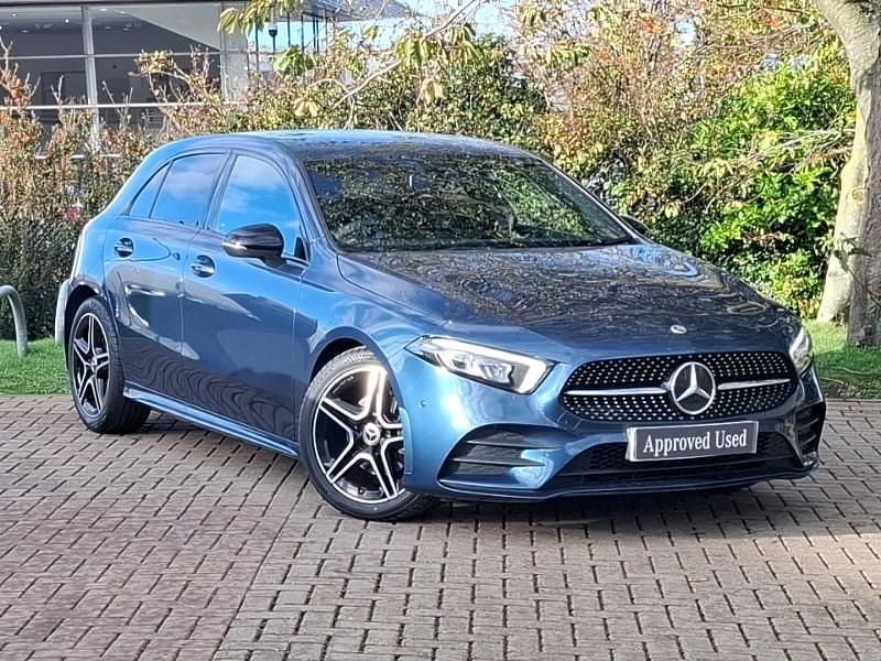 Blue Used 2022 Mercedes A180 Executive Hatchback | £22,998 (A bit pricey) - Image 1/4