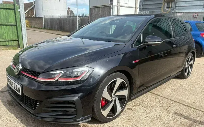 Used VW Golf VII GTI 245 HP (180 kW) 2019 Black Hatchback