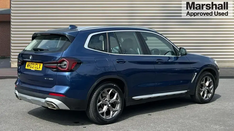 Used BMW X3 xLine 190 HP (139 kW) 2022 Blue SUV