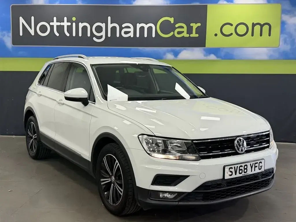 Used VW Tiguan SE 125 HP (91 kW) 2018 White SUV