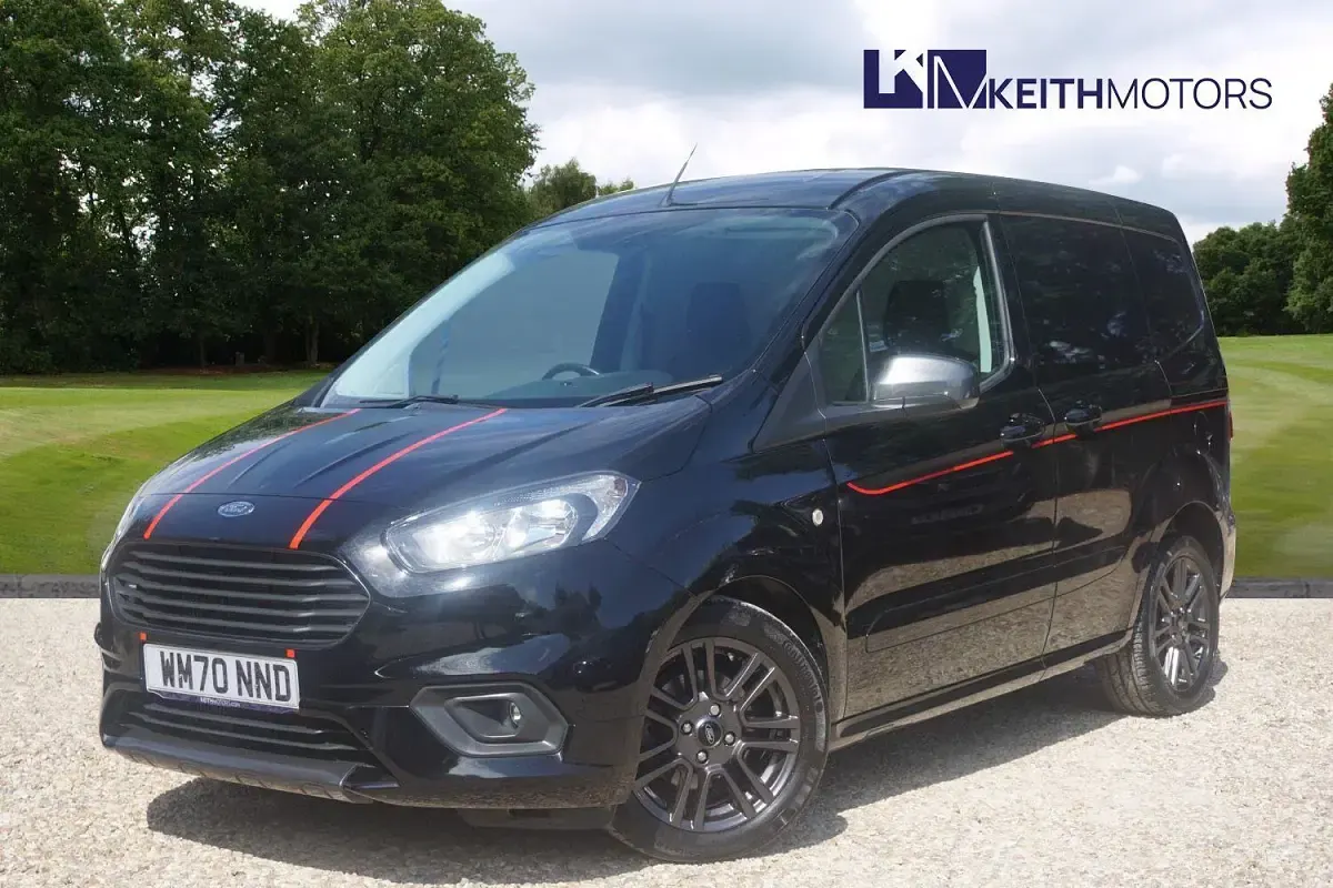 Used Ford Transit Courier Sport 100 HP (73 kW) 2020 Black Van