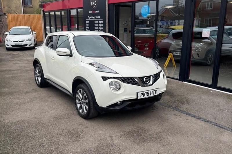 White Used 2018 Nissan Juke Tekna SUV | £7,495 (Fair price) - Image 1/1
