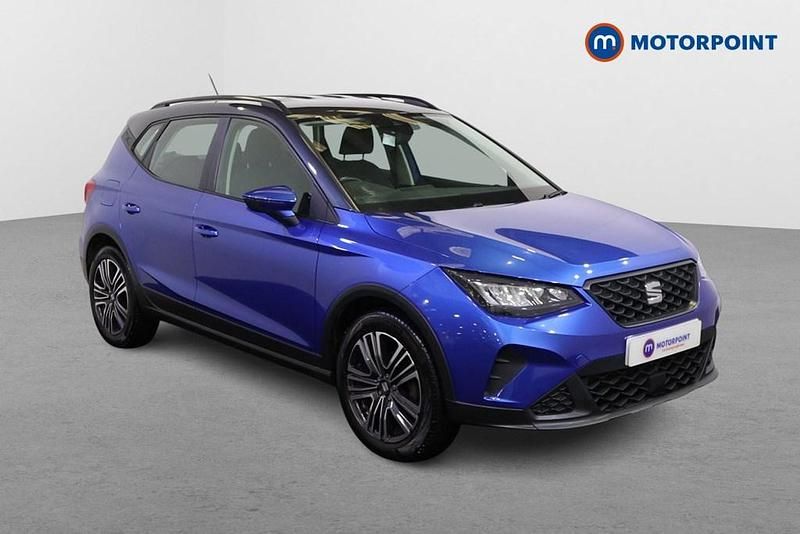 Blue Used 2022 Seat Arona SE Technology SUV | £13,399 (Fair price) - Image 1/4