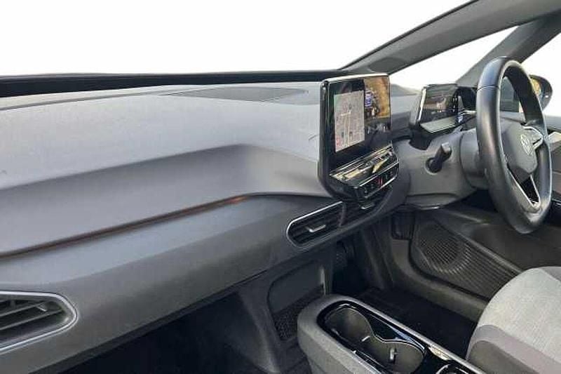 Used VW ID.3 Pure 110 kW (150 HP) 2021 Moonstone grey with black roof Hatchback