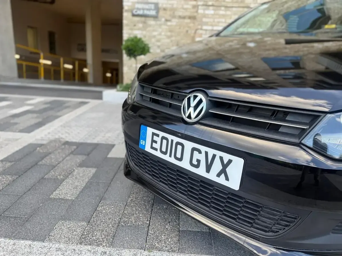 Used VW Polo SE 85 HP (62 kW) 2010 Black Hatchback