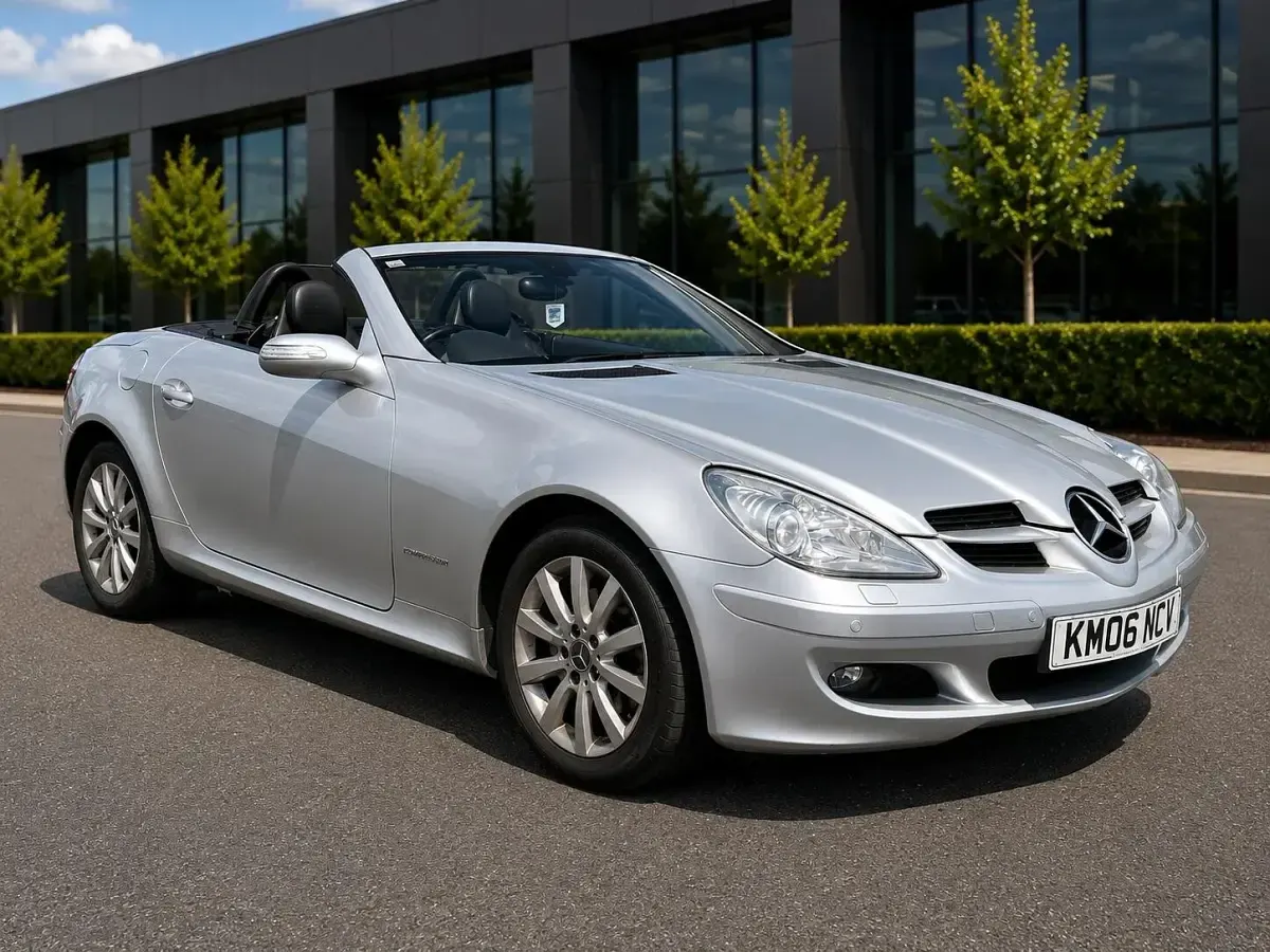 Used Mercedes SLK200 2006 Silver Cabriolet