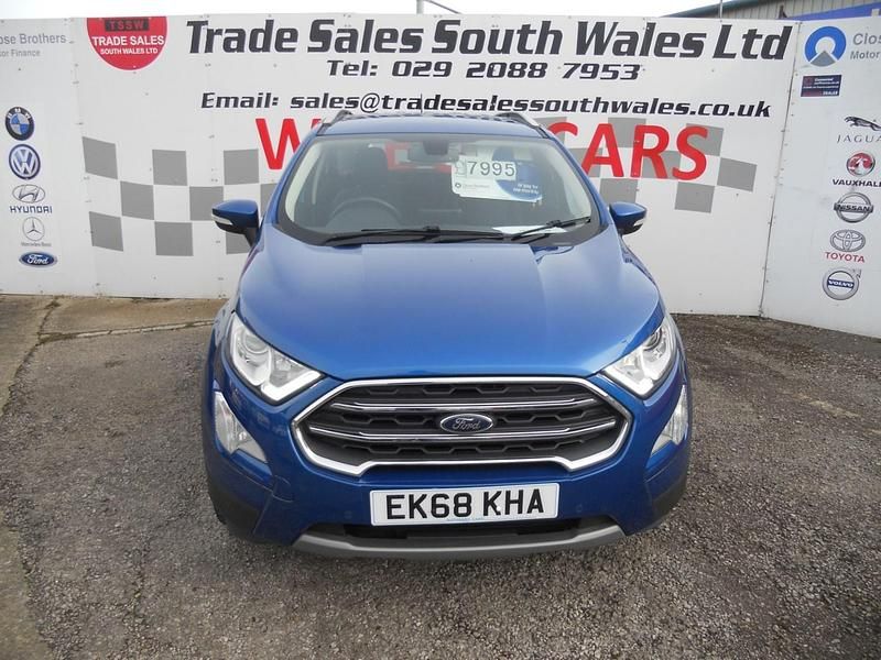 Used Ford Ecosport Titanium 100 HP (73 kW) 2018 Blue SUV