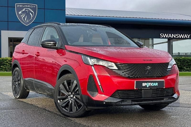 Red Used 2021 Peugeot 3008 GT SUV | £15,750 (Good price) - Image 1/4