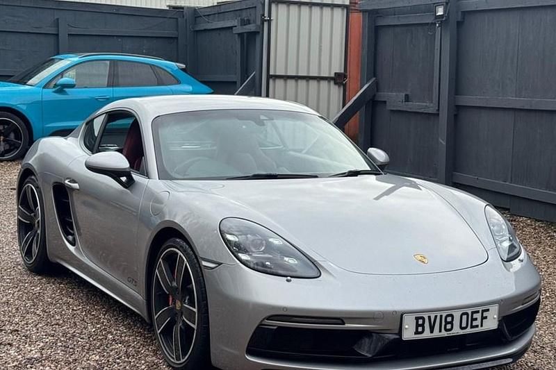 Used Porsche 718 Cayman 2018 Silver Coupe