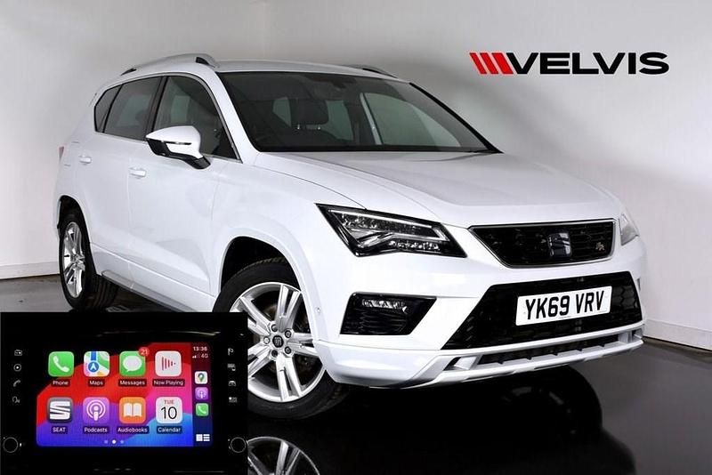 White Used 2019 Seat Ateca 4Drive SUV | £16,923 (Fair price) - Image 1/4