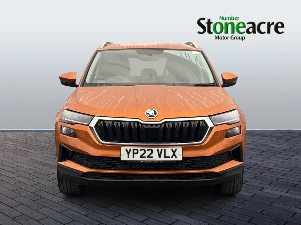 Used Skoda Karoq SE L 150 HP (110 kW) 2022 Orange SUV
