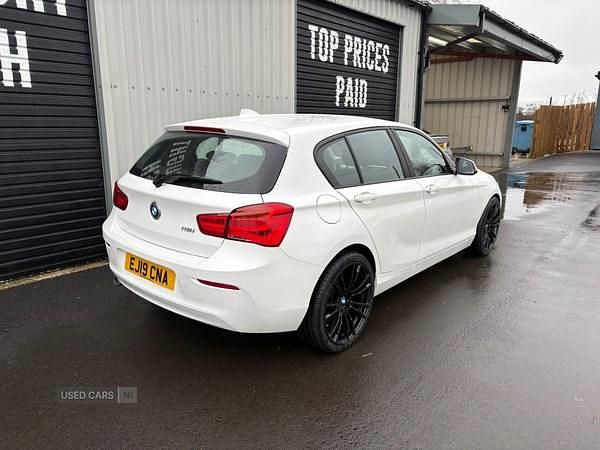 Used BMW 118 Impressive 2019 White Hatchback