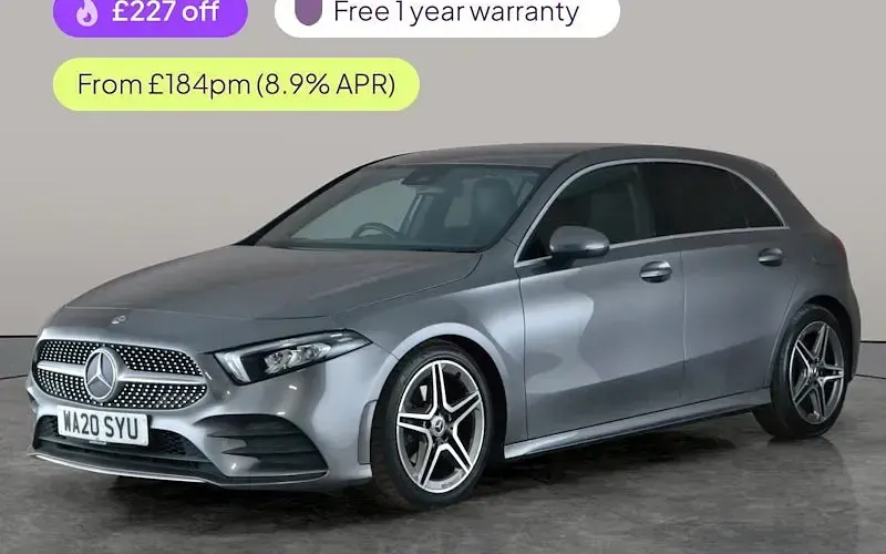 Used Mercedes A200 AMG line 163 HP (119 kW) 2020 Hatchback