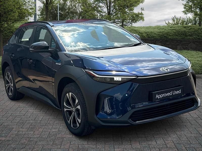 Blue New 2025 Toyota bZ4X PURE SUV | £29,985 (Fair price) - Image 1/4