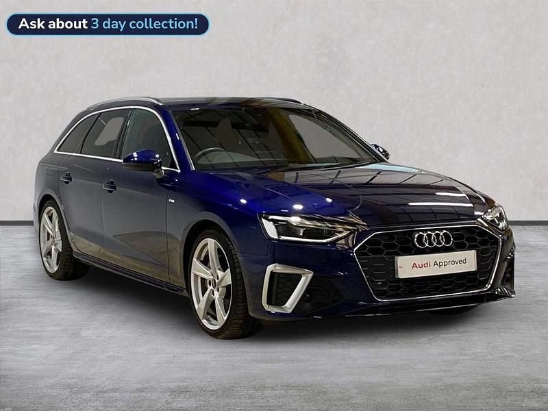 Used Audi A4 S-Line 204 HP (150 kW) 2024 Blue Estate