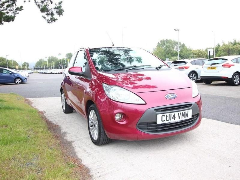 Red Used 2014 Ford Ka Zetec Hatchback | £2,400 (Good price) - Image 1/4