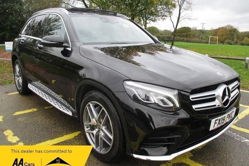 Black Used 2019 Mercedes GLC220 AMG Line Premium Estate | £19,990 (Fair price) - Image 1/1