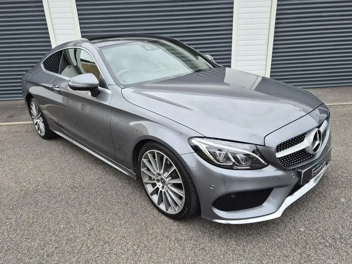 Used Mercedes C250 AMG Line Premium 2017 Grey Coupe