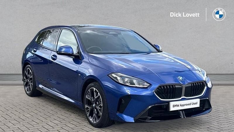 Used BMW 120 M Sport 168 HP (123 kW) 2024 Blue Hatchback