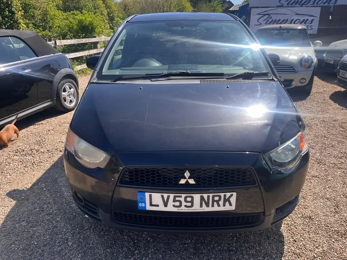 Used Mitsubishi Colt 95 HP (69 kW) 2009 Black Hatchback