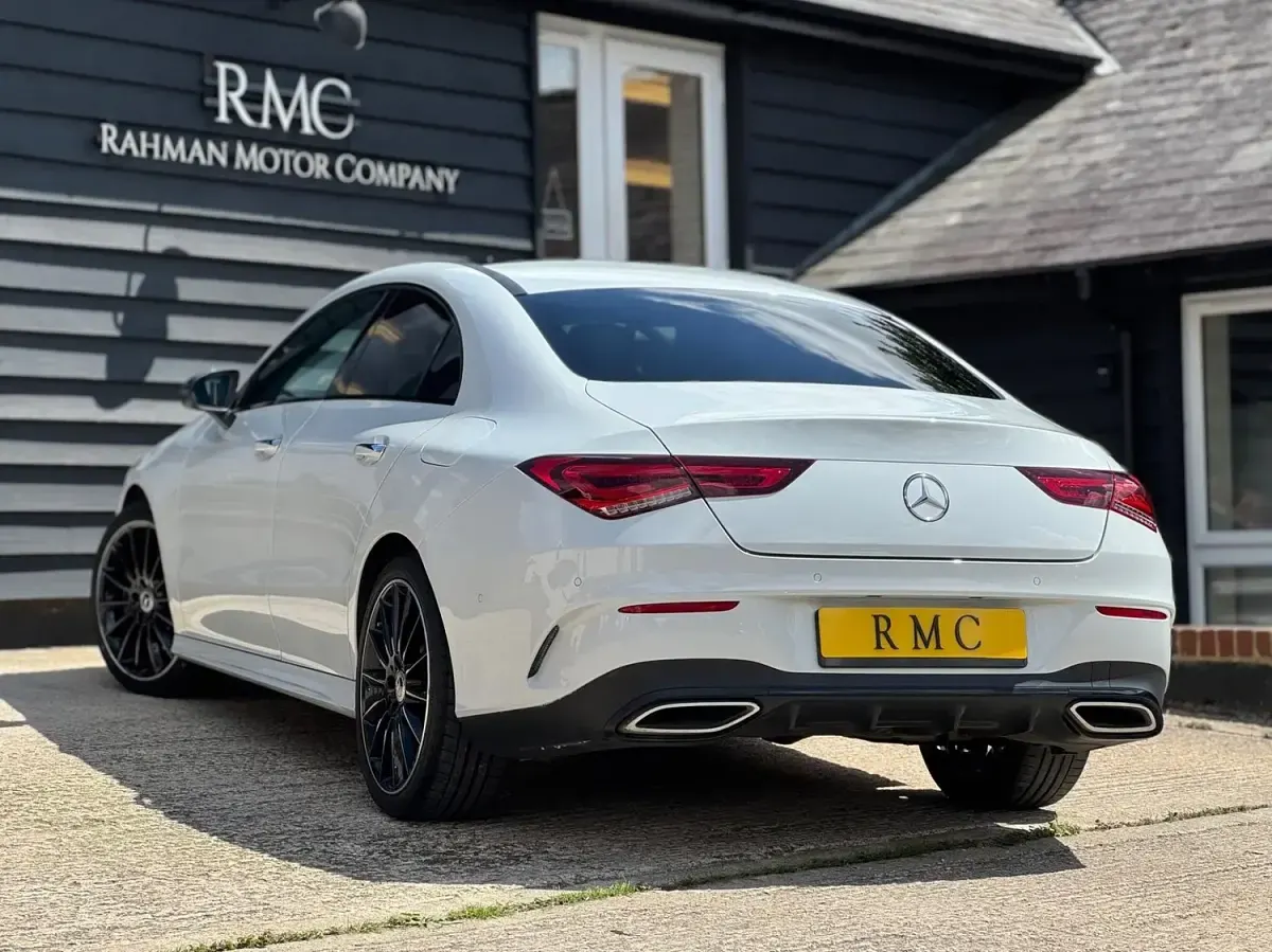 Used Mercedes CLA200 AMG Line Premium Plus 2022 White Coupe