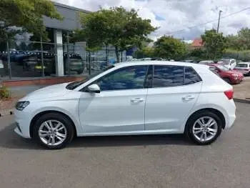 Used Skoda Fabia SE L 116 HP (85 kW) 2024 White Hatchback