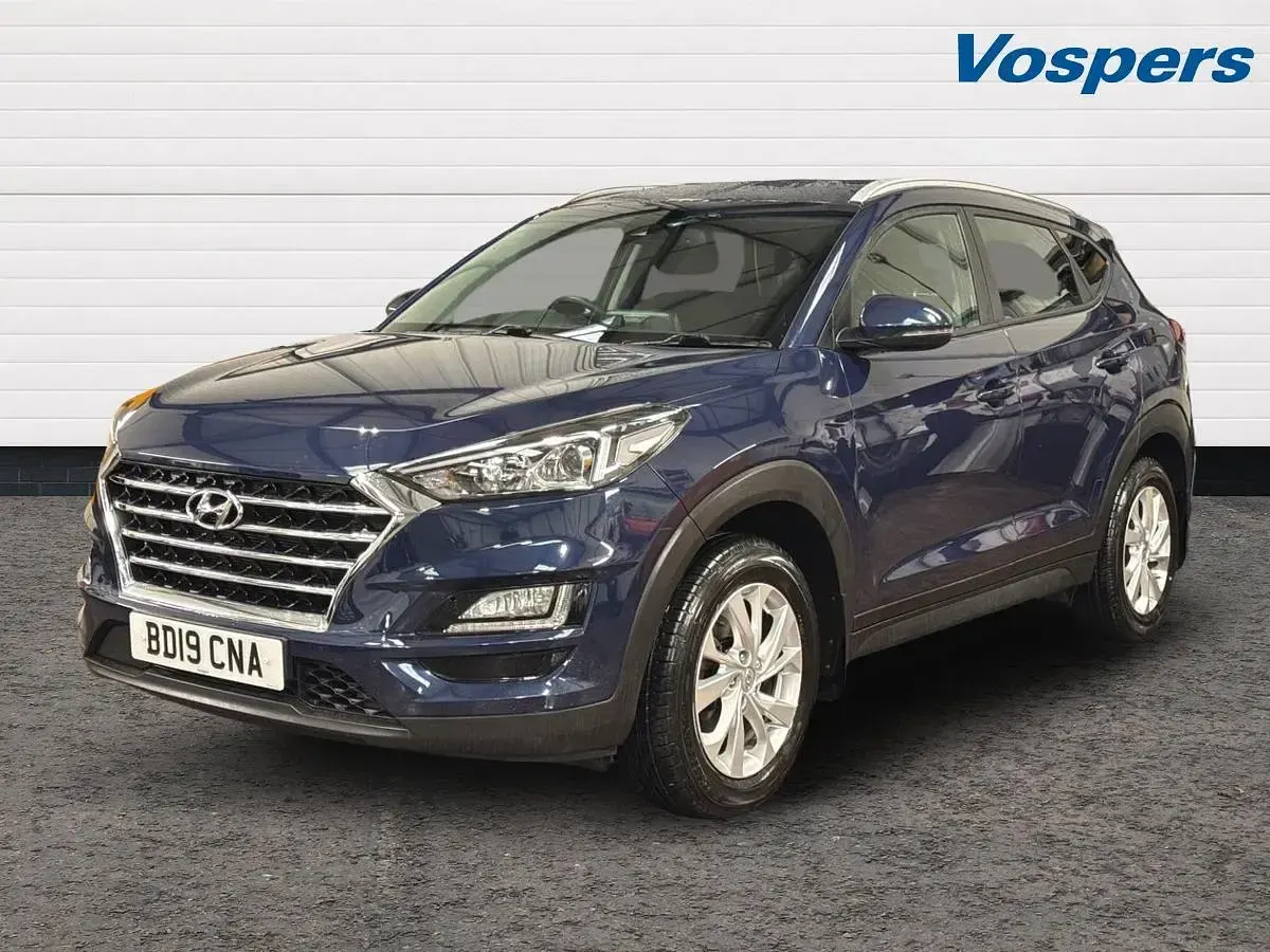 Used Hyundai Tucson SE 132 HP (97 kW) 2019 Blue SUV