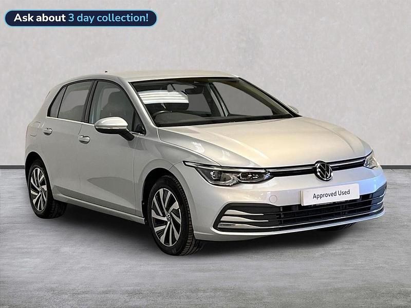 Silver Used 2022 VW Golf VIII Style Hatchback | £18,799 (Good price) - Image 1/4