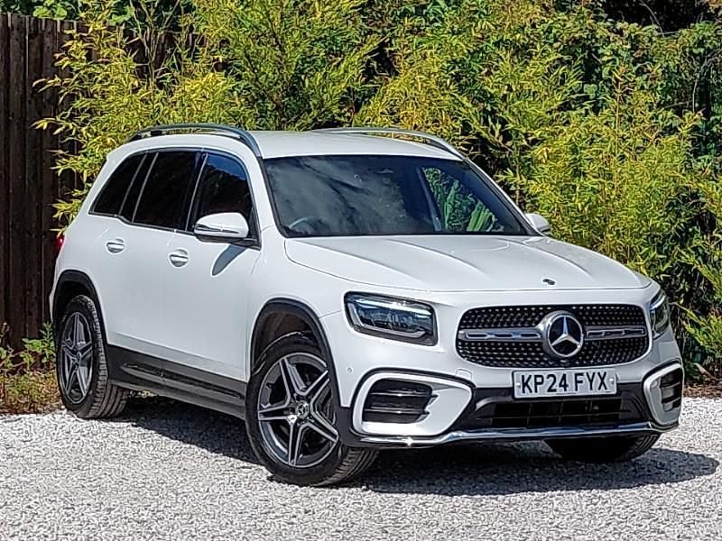 White Used 2024 Mercedes GLB200 Executive SUV | £32,498 (A bit pricey) - Image 1/4