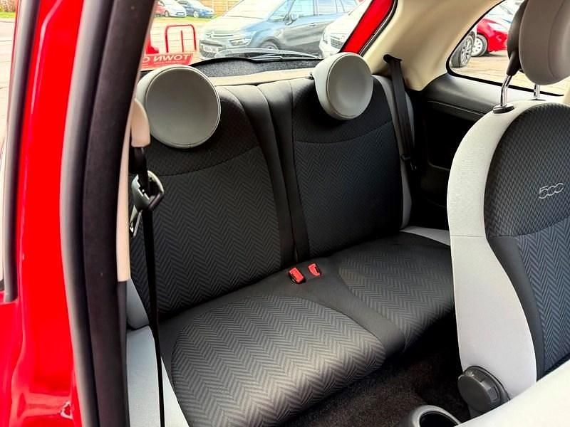 Used Fiat 500 Pop Star 69 HP (50 kW) 2016 Red Hatchback