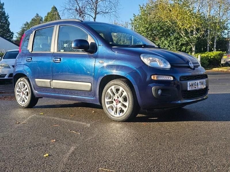Used Fiat Panda Lounge 69 HP (50 kW) 2015 Blue Hatchback