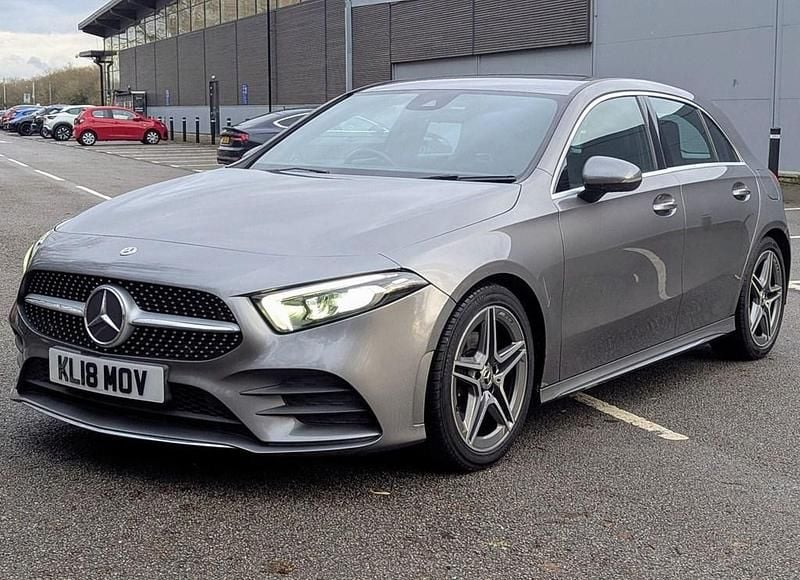 Used Mercedes A180 AMG line 2018 Grey Hatchback