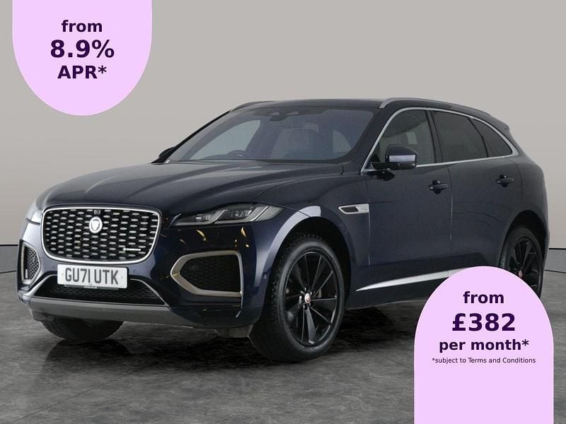 Blue Used 2021 Jaguar F-Pace R-Dynamic SUV | £26,206 (Super price) - Image 1/2