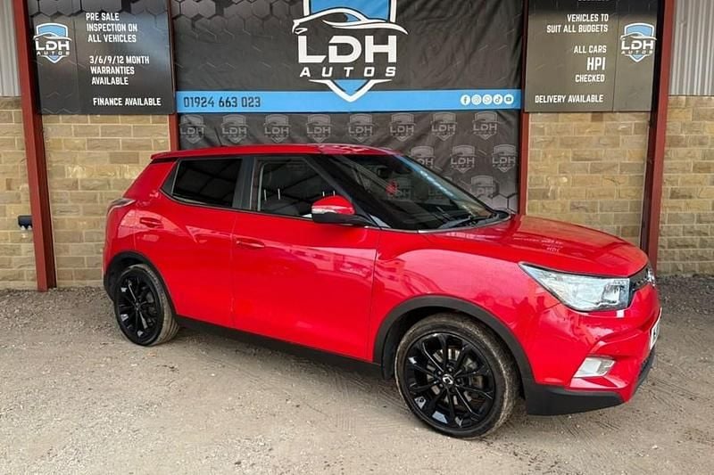 Red Used 2018 Ssangyong (KGM) Tivoli SUV | £4,795 - Image 1/1