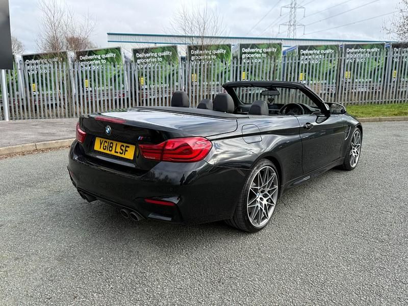 Used BMW M4 Cabriolet Competition Edition 450 HP (330 kW) 2018 Black Cabriolet