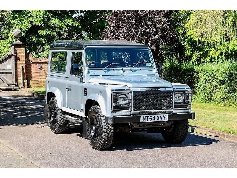 Silver Used 2004 Land Rover Defender Estate | £27,495 (Expensive) - Image 1/4