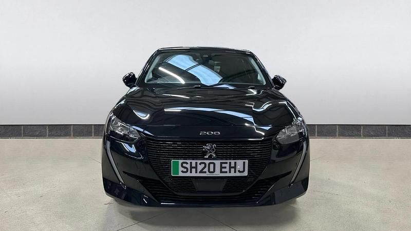 Used Peugeot e-208 Allure 100 kW (136 HP) 2020 Black Hatchback