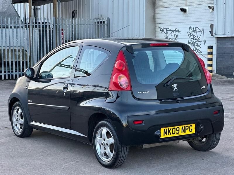 Used Peugeot 107 2009 Black Hatchback